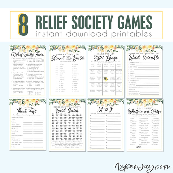 Floral Relief Society 8 Games Bundle