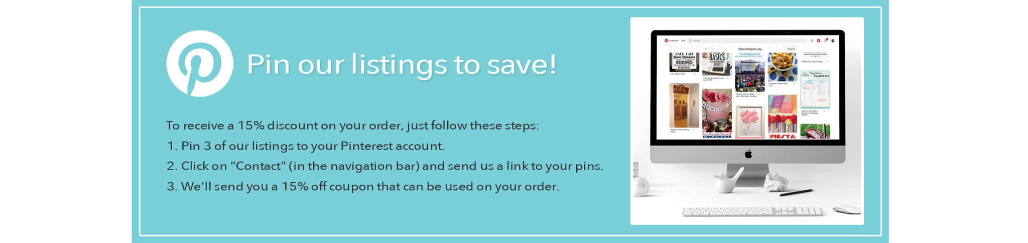 lots of party printables to pin!
