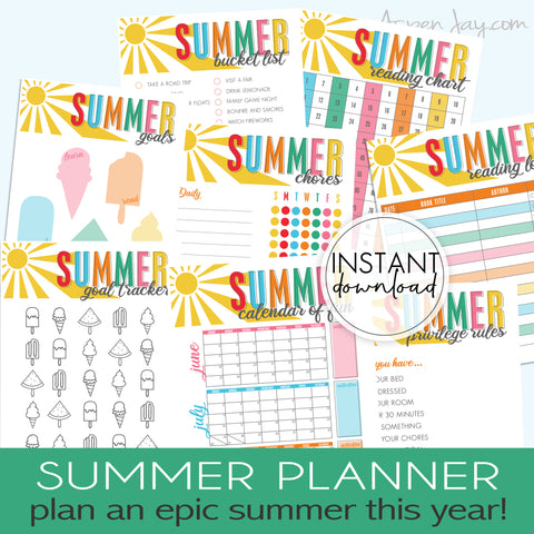 Summer Planner Bundle