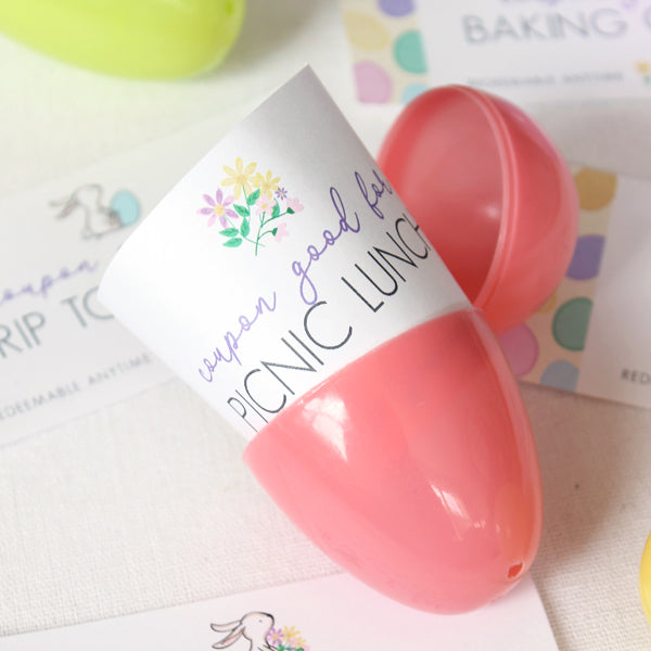 Editable Easter Coupons
