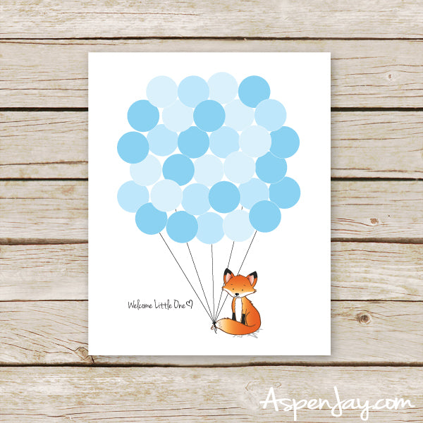 Blue Fox Guest Book (not customized)