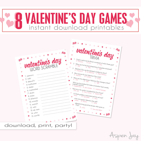 Valentine's Day 8 Games Bundle
