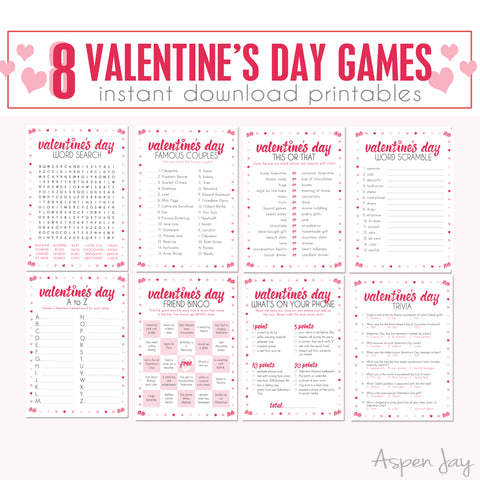 Valentine's Day 8 Games Bundle