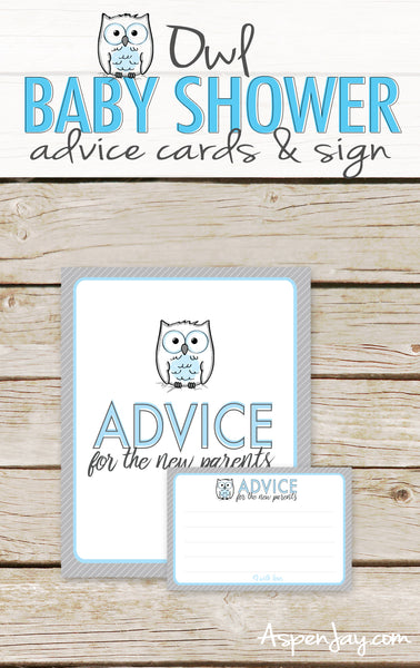 Blue Owl Advice for Mommy-to-Be