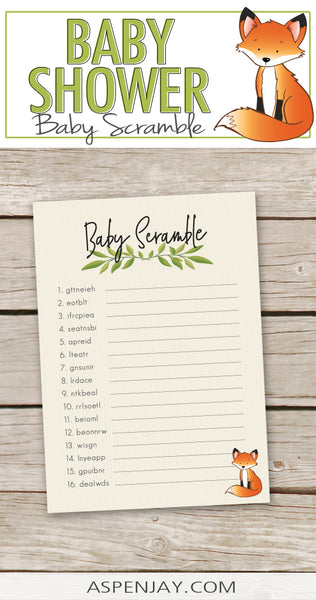 Fox Baby Scramble