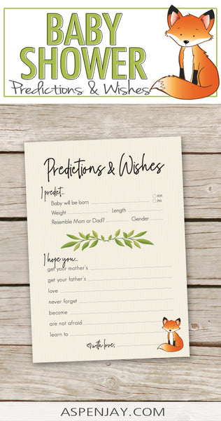 Fox Baby Predictions & Wishes