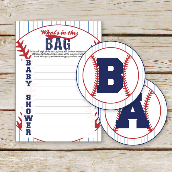 Baseball Baby What's in the Bag