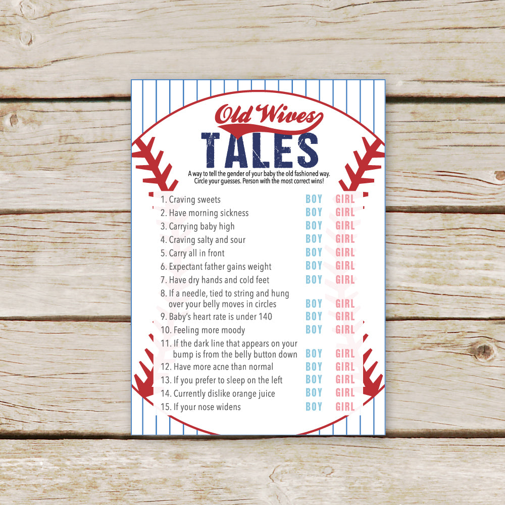 Baseball Old Wives Tales
