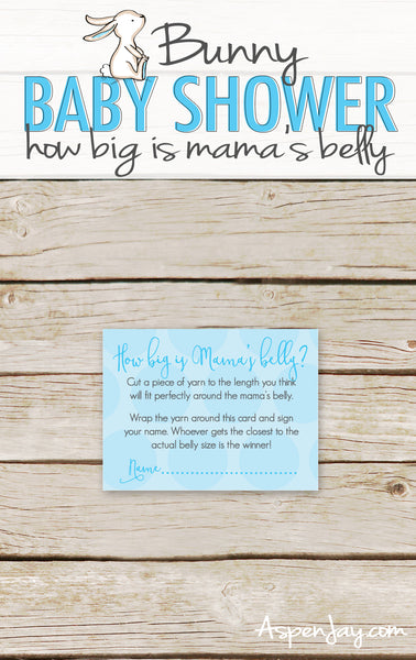 Blue Bunny How Big is Mommy's Belly