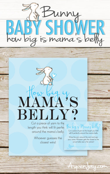 Blue Bunny How Big is Mommy's Belly