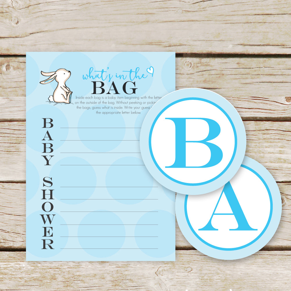 Blue Bunny What's in the Bag