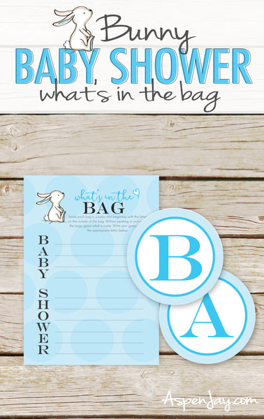 Blue Bunny What's in the Bag