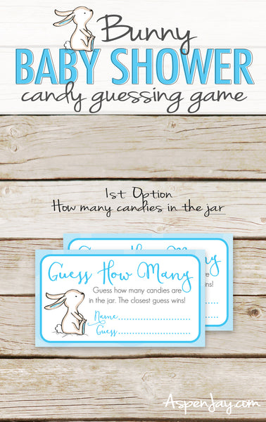 Blue Bunny Guess How Many Candies