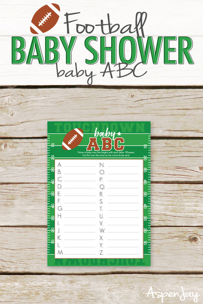 Football Baby ABC's
