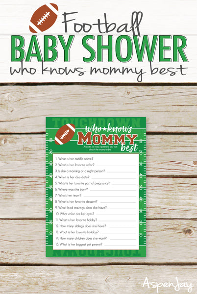 Football Who Knows Mommy Best