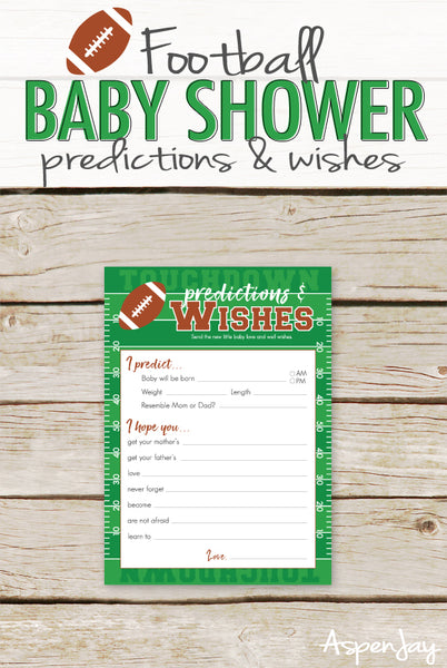 Football Predictions & Wishes for Baby