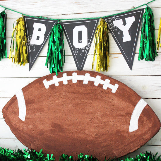 Football Boy Banner