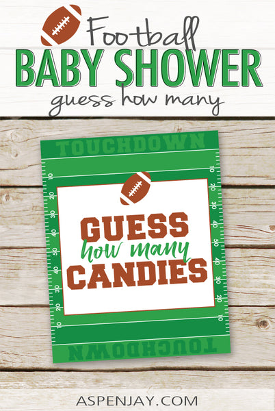 Football Guess How Many Candies