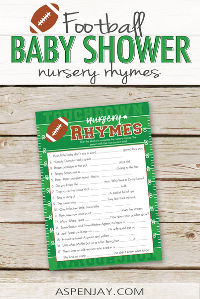 Football Nursery Rhymes