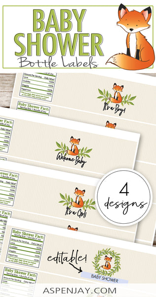 Fox Bottle Labels