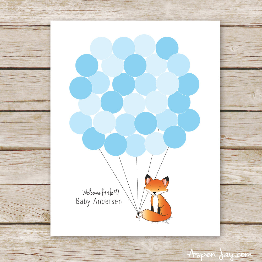 Blue Fox Guest Book