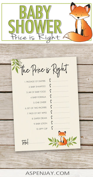 Fox Baby Price is Right