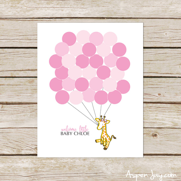 Giraffe Guest Book