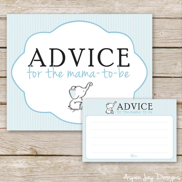 Blue Elephant Advice for Mama-to-Be