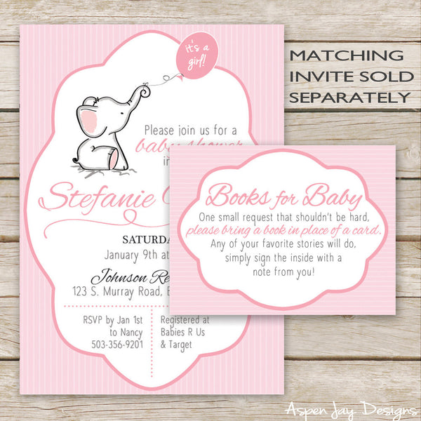 Pink Elephant Books for Baby