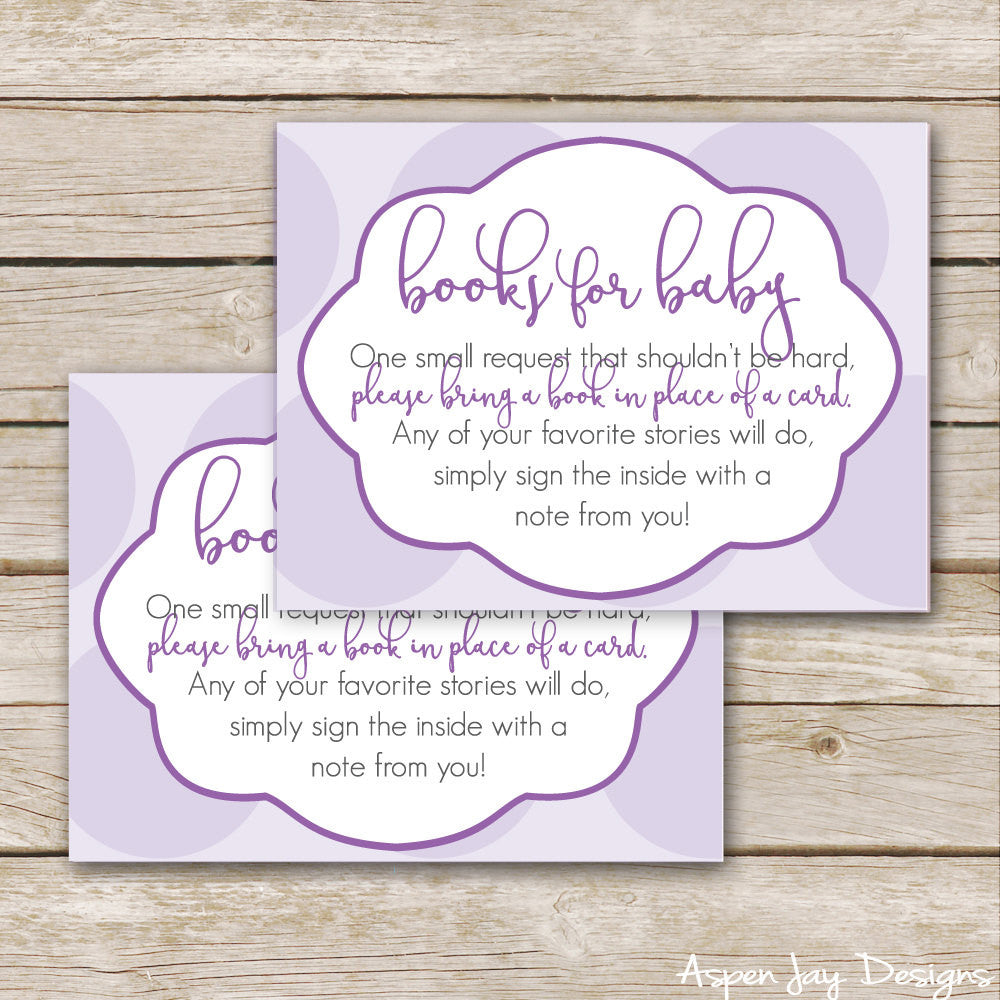 Purple Bunny Books for Baby