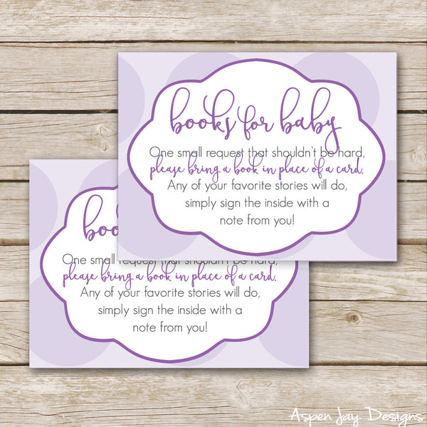 Purple Bunny Books for Baby