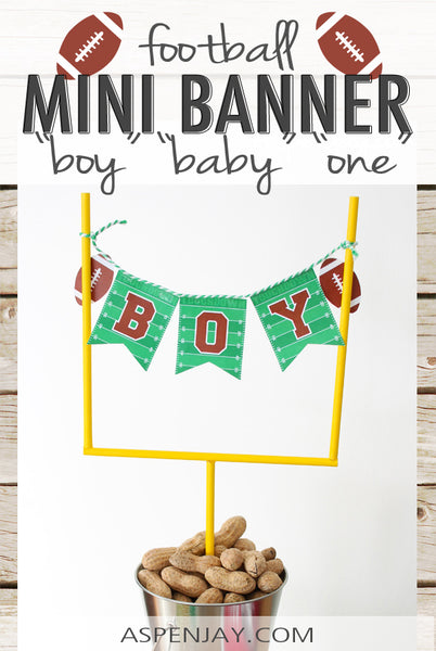 Mini Football Banner