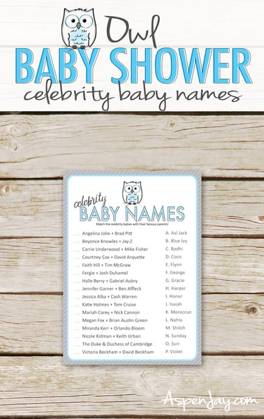 Blue Owl Celebrity Baby