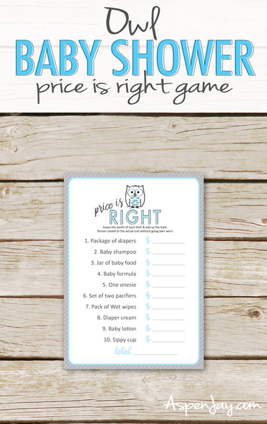 Blue Owl Baby Price is Right