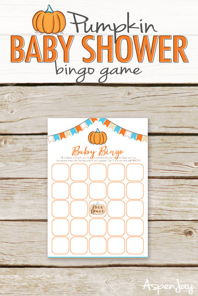 Pumpkin Baby Bingo