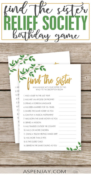 FREE Find the Sister