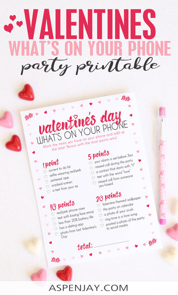 Valentine's Day What's On Your Phone