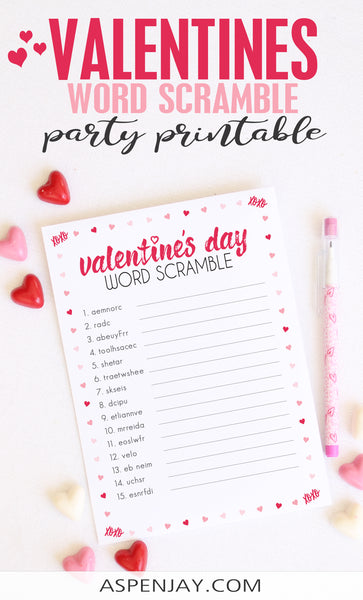 Valentine's Day Scramble