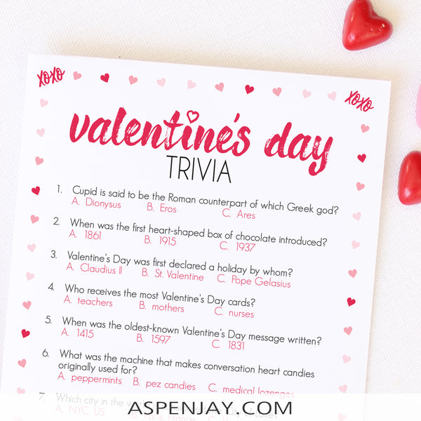 Valentine's Day Trivia