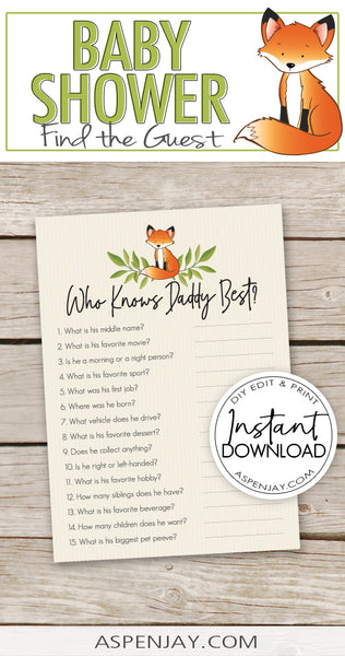 Fox Who Knows Daddy Best