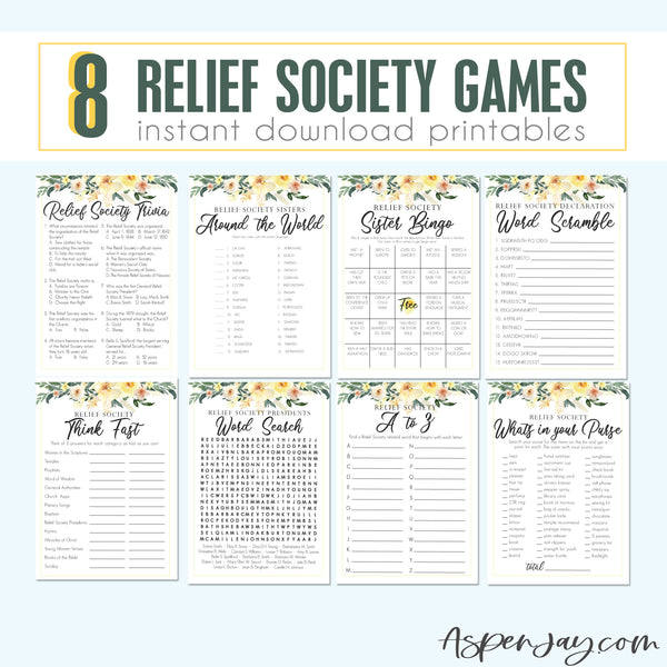 Floral Relief Society 8 Games Bundle