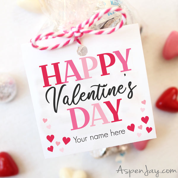 Happy Valentine's Day Tags