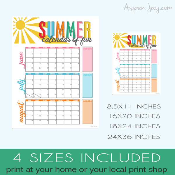 Summer Planner Bundle