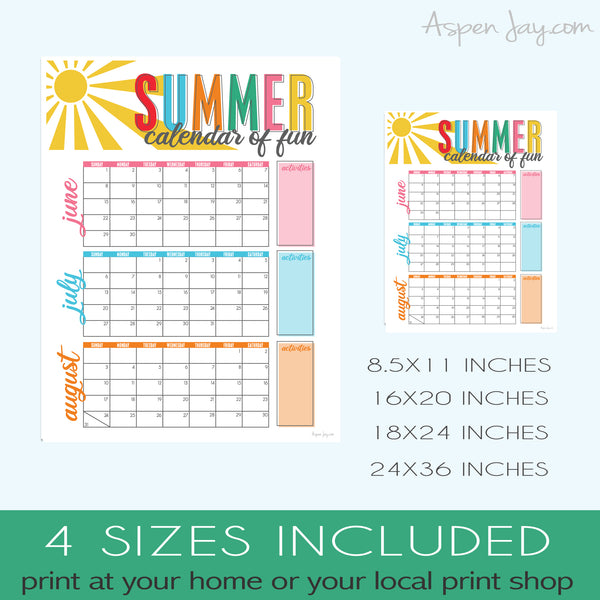 Summer Planner Bundle