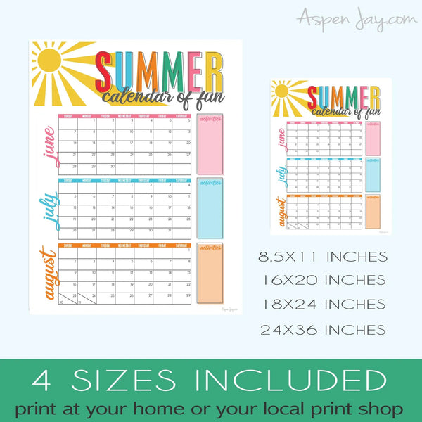 Summer Planner Bundle