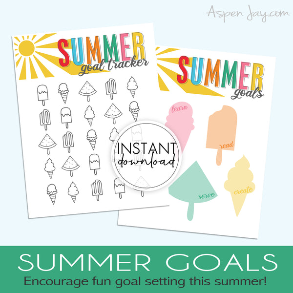 Summer Goal Charts