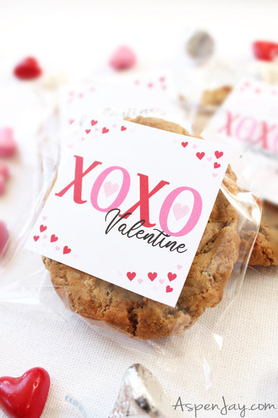 XOXO Valentine's Tags