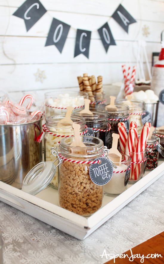 Hot Cocoa Topping Labels – AspenJay