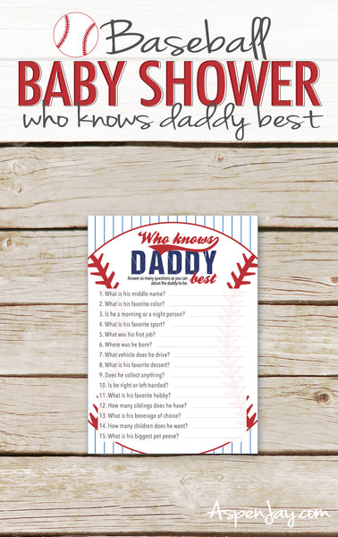 Baseball Who Knows Daddy Best