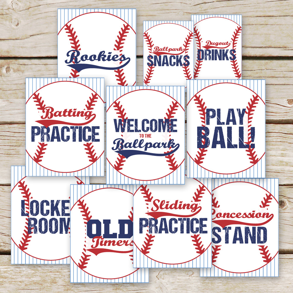 baseball-party-signs-aspenjay for Free Printable Baseball Snack Tags Baseball Party Signs – AspenJay for Free Printable Baseball Snack Tags